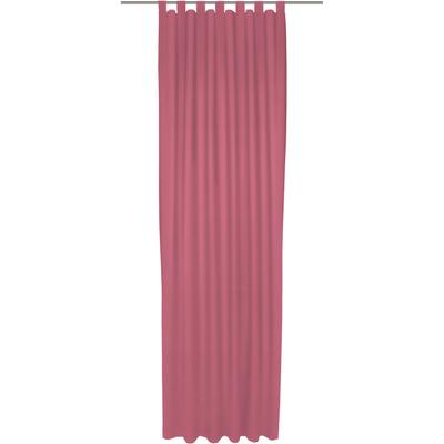 Vorhang ADAM "Vorhang Uni Collection aus 100 % Bio-Baumwolle, Schlaufen", pink, B:142cm H:325cm, Baumwolle (Bio-Baumwolle), Gardinen, Blickdichter Vorhang Uni Collection aus Bio-Baumwolle Made in Germany Image