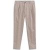 Anzughose BUGATTI "Tapered Fit", Herren, Gr. 54, Normalgrößen, 50, beige, 39% Wolle, 33% Polyester, 14% Viskose, 13% Polyamid, 1% Elasthan, unifarben, casual, gerade, unten schmal, Hosen, eleganter Wollmix