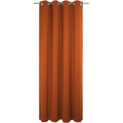 Vorhang WIRTH "Newbury", orange (terra), B:130cm H:245cm, Baumwolle, Polyester, Gardinen, nach Maß Image