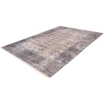 Teppich OBSESSION "My Maurea 780", beige (sand), B:240cm H:6mm L:340cm, Baumwolle, Polyester, Teppiche, Orientalisches Muster, Vintage Design, mit Fransen, Wohnzimmer Image