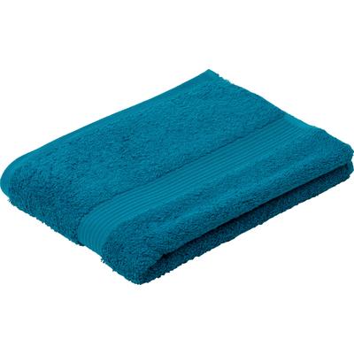 Handtuch GÖZZE "New York", blau (lagune), B:50cm L:100cm, Frottier, Obermaterial: 100% Baumwolle, Handtücher (Packung), im Set, moderne Uni-Farben, mit strukturierter Borte, reine Baumwolle Image