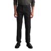 Chinohose MARC O'POLO "aus Bio-Baumwolle-Mix mit TENCEL™Lyocell", Herren, Gr. 33, Länge 30, schwarz, Obermaterial: 58% Baumwolle, 40% Lyocell, 2% Elasthan, unifarben, elegant, gerade, unten schmal normal, Hosen