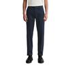 Chinohose MARC O'POLO "aus Bio-Baumwolle-Mix mit TENCEL™Lyocell", Herren, Gr. 29, Länge 32, blau (schwarz navy), Obermaterial: 58% Baumwolle, 40% Lyocell, 2% Elasthan, unifarben, elegant, gerade, unten schmal normal, Hosen