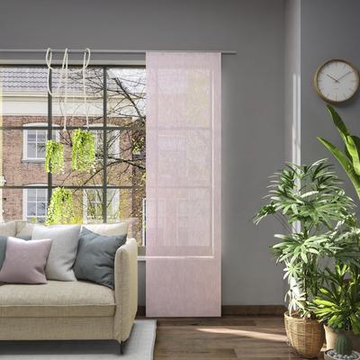 Schiebegardine NEUTEX FOR YOU "Libre-ECO", lila (flieder), B:60cm H:170cm, Jacquard, Polyester, Gardinen, nach Maß Image