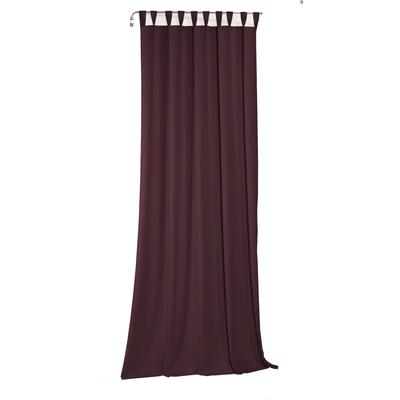 Vorhang WIRTH "Newbury", lila (aubergine), B:130cm H:295cm, Baumwolle, Polyester, Gardinen, nach Maß Image