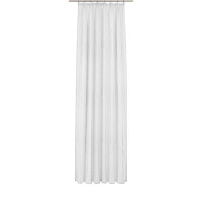 Gardine WIRTH, weiß (sanftes weiß), B:350cm H:175cm, Polyester, Gardinen, Fertig-Store mit FB 1:3 nach Maß Image