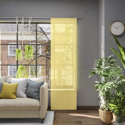 Schiebegardine NEUTEX FOR YOU "Libre-ECO", gelb, B:60cm H:140cm, Jacquard, Polyester, Gardinen, nach Maß Image