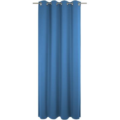 Vorhang WIRTH "Dim out", blau, B:142cm H:375cm, Polyester, Gardinen, nach Maß Image