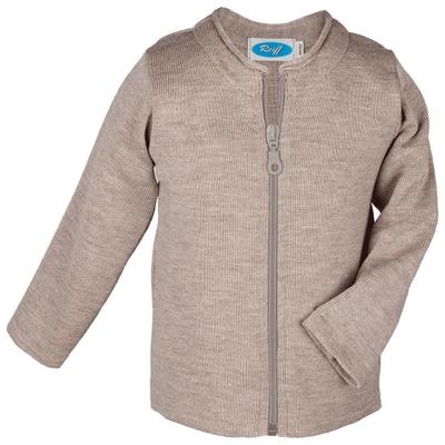 Reiff - Kid's Jacke Elina - Merinojacke Gr 86/92 braun/grau Image