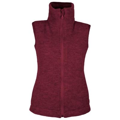 Reiff - Women's Fleeceweste Laax - Merinoweste Gr L rot Image