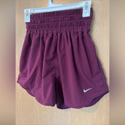 Nike Shorts | Women’s Nike Dry Running Short Workout High Waisted Size Small Brief Lined | Color: Purple | Size: S