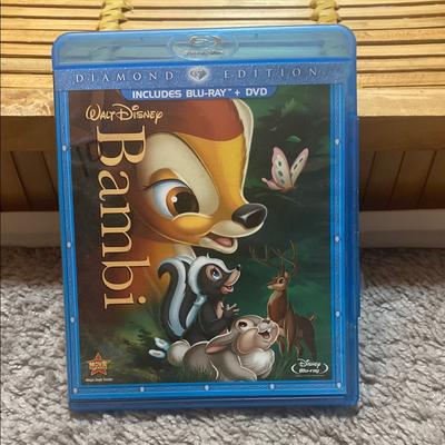 Disney Media | Disney Bambi Diamond Edition Blu-Ray + Dvd Set | Color: Blue | Size: Os