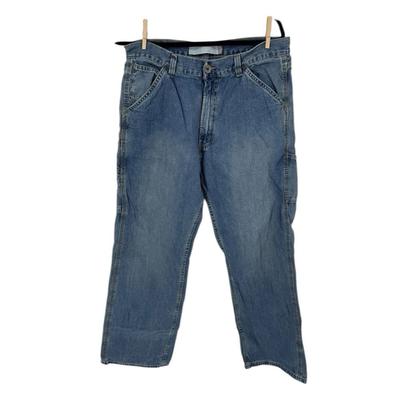 Levi's Jeans | Y2k Levis Carpenter Jeans 34x32 Loose Wide Straight Grunge Skater Denim Jeans | Color: Blue | Size: 34