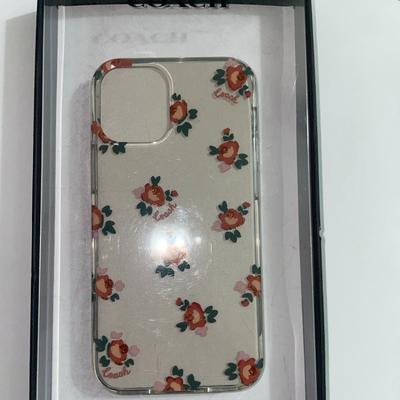 Coach Cell Phones & Accessories | Coach Protective Case For Iphone 12 Mini-Flowers | Color: Pink/Red | Size: Os