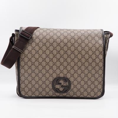 Gucci Bags | Bn38 Gucci Gg Supreme Coated Canvas Messenger Bag | Color: Brown | Size: Os