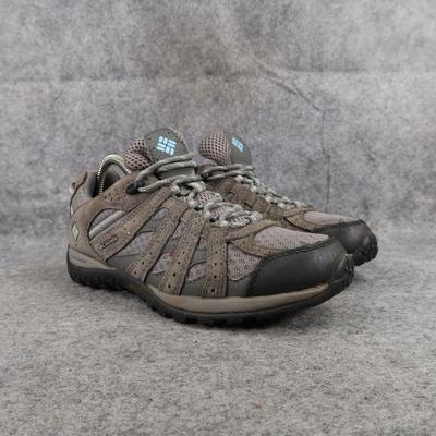 Columbia Shoes | Columbia Shoes Womens 7.5 Hiking Athletic Outdoor Sport Walking Comfort Leather | Color: Gray | Size: 7.5