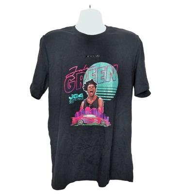 Adidas Shirts | Adidas Mens Jg4 2022 Manila Tour T-Shirt Large Black | Color: Black/Purple | Size: L