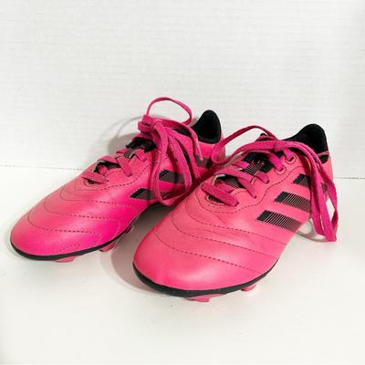 Adidas Shoes | Adidas Goletto Vii Synthetic Leather Firm Ground Soccer Cleats Pink / Black | Color: Black/Pink | Size: 1g