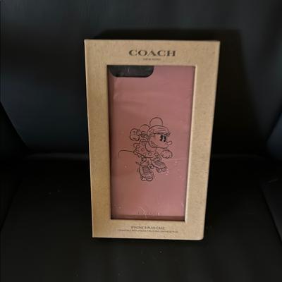 Coach Cell Phones & Accessories | Coach Pink Smartphone Case With Floral Design | Color: Pink | Size: Os