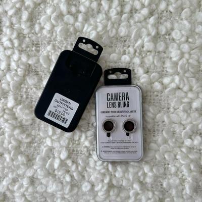Urban Outfitters Computers, Laptops & Parts | Camera Lens Cover Cases | Color: Black/Silver | Size: Iphone 14