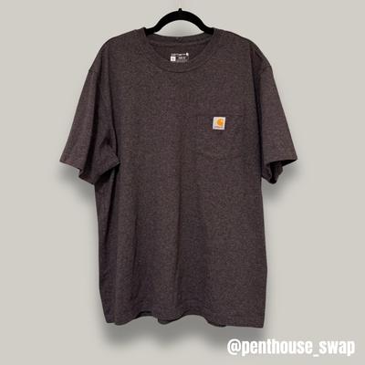 Carhartt Shirts | 2-Pack Dark Gray Carhartt Loose Fit K87-M T-Shirt, Size L | Color: Gray | Size: L