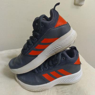 Adidas Shoes | Adidas Kids' Gray And Red Sneakers, Size Kids 11 K, 5.5 Inches Inside | Color: Gray/Red | Size: 11k