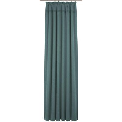 Vorhang WIRTH "Wiessee" Gr. 5, grün, B:150cm H:245cm, Jacquard, Baumwolle, Leinen, Modal, Gardinen Image
