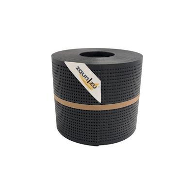 zaun|zu® Sichtschutz Polyal ECO Gelocht 30 Prozent Streifen Schwarz 26m Image