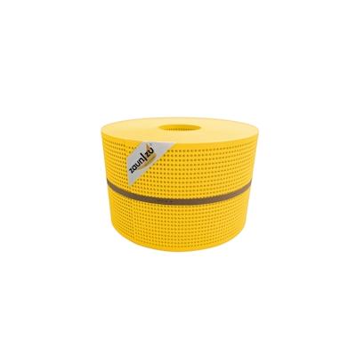 zaun|zu® Sichtschutz PP Premium Gelocht 30 Prozent Streifen Gelb 50m Image