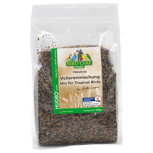1,3 kg mélange pour volière premium Hugro, nourriture pour oiseaux