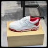 Mode Sommer Herren Rote Unterteile Casual Sportschuhe Damen Wohnungen Kleid Outdoor Trainer Luxus Designer Ritter Spiked Sneaker