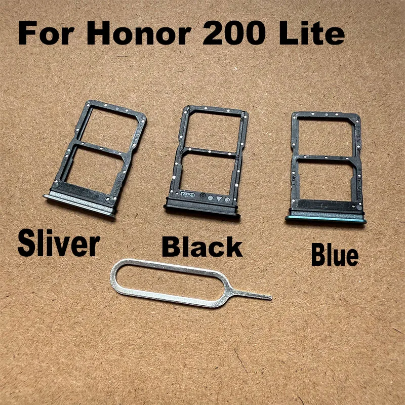 For Huawei Honor 200 Lite Sim Card Tray Sim Card Holder Sim Card Slot Holder Smartphone Replacement Parts