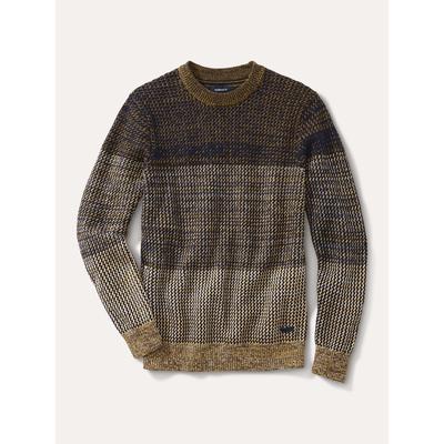 Walbusch Herren Effekt-Pullover Gelb mehrfarbig Image