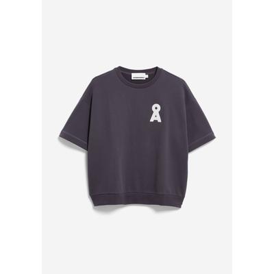 BAMIKAA - Frauen Oversized Fit Sweatshirt - anthrazit (Größe: S) Image