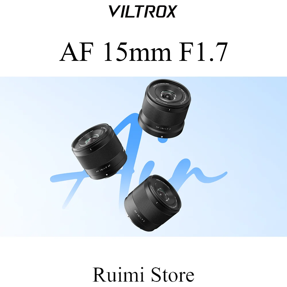 Viltrox 15mm F1.7 Air Autofokus APS-C Prime Objektiv für Fuji xm5 X-T5 X-T30 II Nikon Z Mount ZFC Z50 Z7II Sony zve1 zve10 II a7iv Image