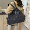 Sanrio Umhängetaschen Hello Kitty Kawaii Yk2 Schwarzer Rucksack Große Kapazität Klappbare Reise Tragbare Multifunktions-Gepäcktaschen