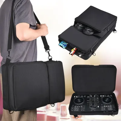Tragbare DJ-Disc-Player-Tragetasche, staubdichte Aufbewahrungstaschen, kratzfestes Zubehör für Pioneer DDJ-400 DDJ-FLX4 Image