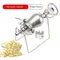 Macchina per popcorn a mano addensata Macchina per sbuffare popcorn a cottura aperta Mini popper in acciaio inossidabile Macchina per popcorn manuale