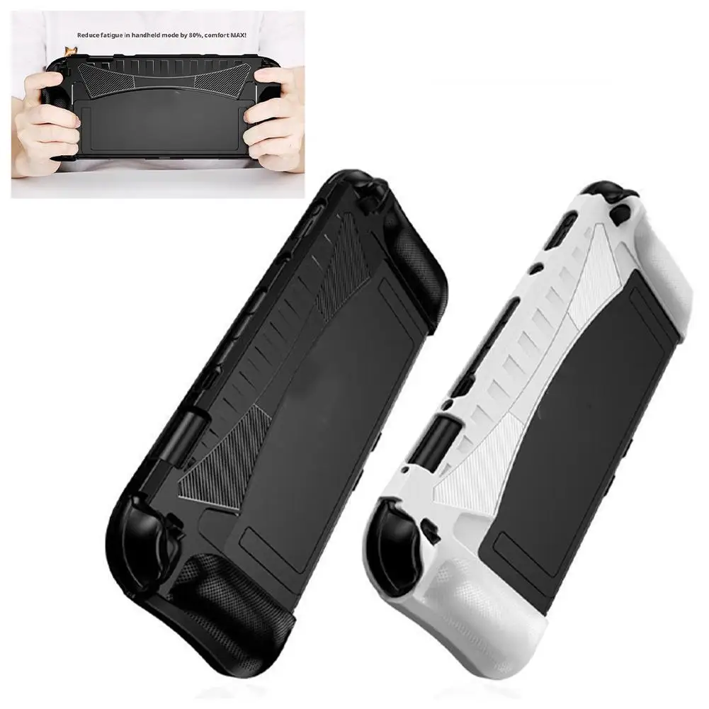 Spielkonsole-Schutzhülle, Silikon-Griffhülle für Switch 2, mit Ständer, Daumengriff, integrierte Spielkonsole, schützende weiche Hülle Image