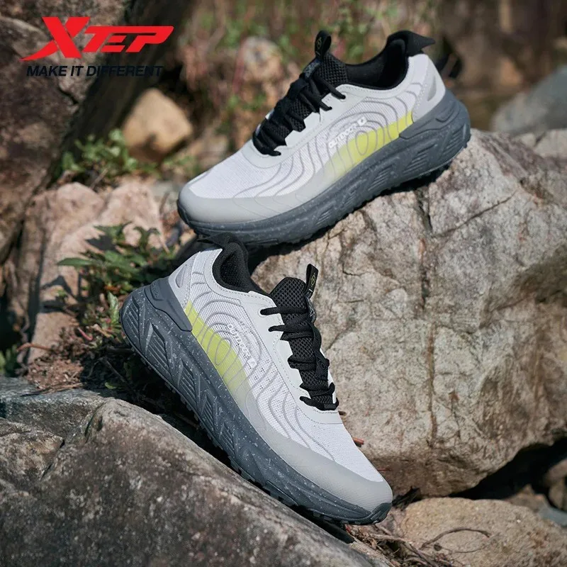 Xtep Wanderschuhe Herren 2025, Sommer, verschleißfest, atmungsaktiv, Stabilität, elastisch, leicht, Turnschuhe, Schuhe für Herren 975219170002 Image