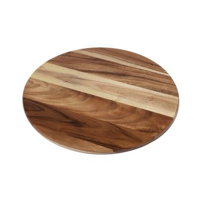 Lipper International Acacia Natural Finish Grand Turntable 20