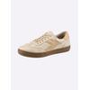 Sneaker ANDREA CONTI, Damen, Gr. 36, creme, camel, Leder, Rindsleder, Glattleder, modisch, Schuhe