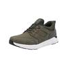 Sneaker RIEKER "Rieker Sneaker Textil", Herren, Gr. 46, grün (olive), Textil, casual, Schuhe