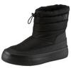 Snowboots CALVIN KLEIN JEANS "VULC FLATF SNOWBOOT NYLON MIX MG", Damen, Gr. 41, schwarz, Nylon, Lederimitat, unifarben, Basic, Schuhe, Winterboots, Winterstiefelette, Warmfutter, mit CK-Logo