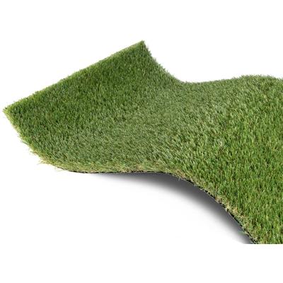 Kunstrasen "MIDSOMMAR, Made in Netherlands", grün, B:400cm H:40mm L:1000cm, Polyethylen (PE), PRIMAFLOR-IDEEN IN TEXTIL, Teppiche, realistische Optik, mit Drainagefunktion, ideal für Balkon & Terrasse Image