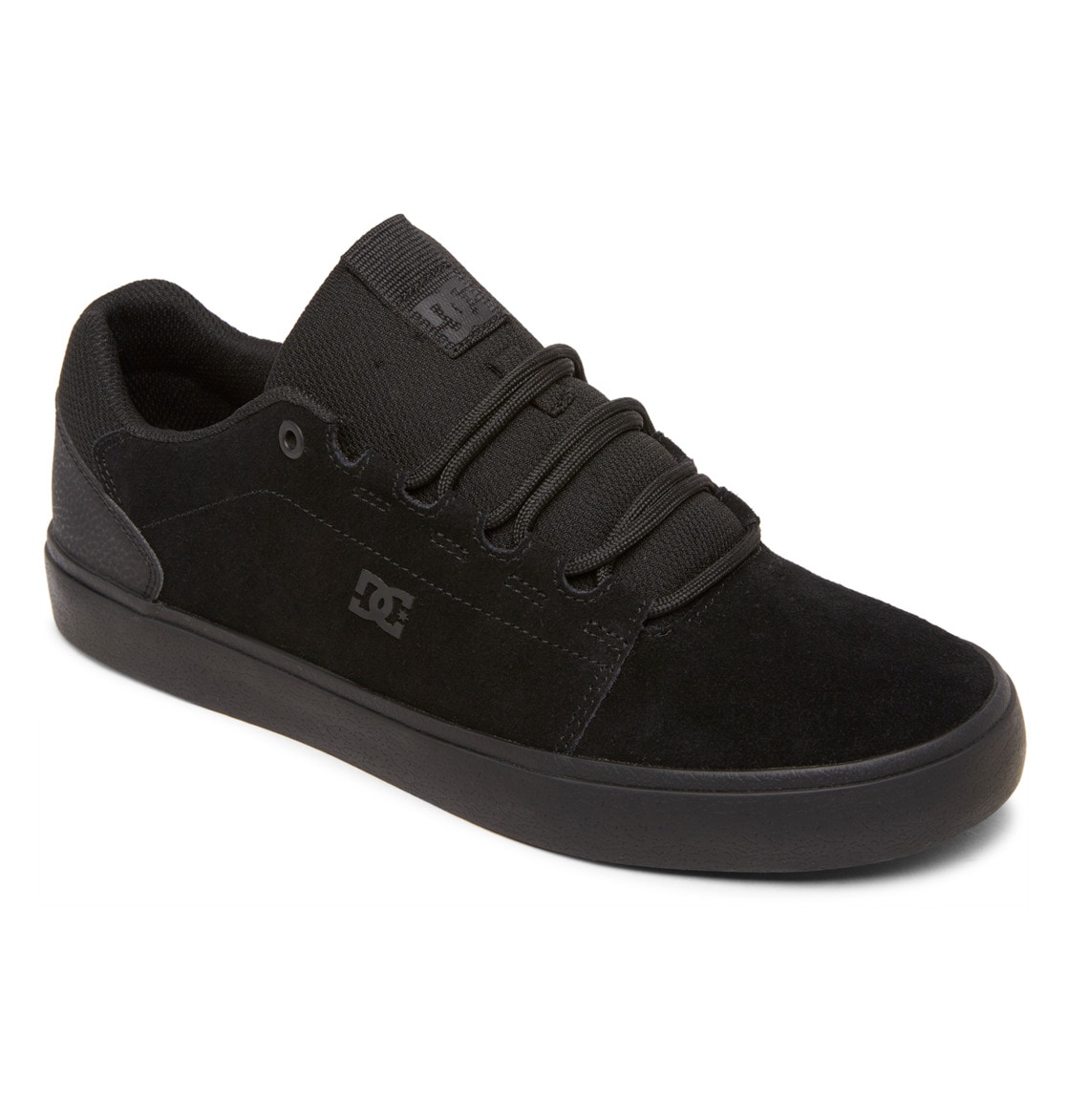 Sneaker DC SHOES "Hyde", Herren, Gr. 10 (43), grün (schwarz olive), Obermaterial:Obermaterial: Leder [Kuh] / Futter: Textil / Außensohle: Gummi;, Schuhe Sneaker