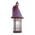 Arroyo Craftsman Valencia 1-Light Outdoor Wall Lantern Glass | 18.5 H x 7.25 W x 11 D in | Wayfair VB-7OF-VP