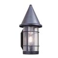 Arroyo Craftsman Valencia 1-Light Outdoor Wall Lantern Glass in Brown | 23.63 H x 11.25 W in | Wayfair VS-11OF-BZ