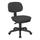 Office Star Products Task Chair Upholstered in Black/Brown | 38 H x 20 W x 22 D in | Wayfair SC117-226