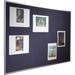 MooreCo Fab-Tak Wall Mounted Bulletin Board Cork/Metal in Gray | 18 H x 0.5 D in | Wayfair 331AA-35